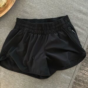 Lululemon running shorts. Low rise size 8